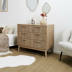 Commode CALUNA Naturel B90