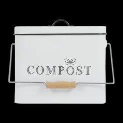 Compostemmer COMPOST 10l RH Met. Wit/Zwart