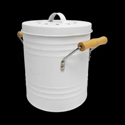 Compostemmer COMPOST Rond Met. Wit