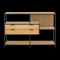 Console BOKSKAP Wild Oak Assymetrisch B114