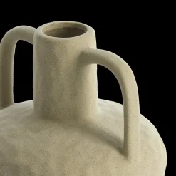 Decovaas ZIRRO Keramiek Mat Olijfgroen