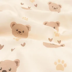 Dekbedovertrek BILLIE BEAR 140 Bruin