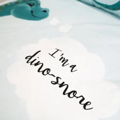 Dekbedovertrek I'M A DINO SNORE 140x220