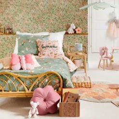 Dekbedovertrek PARURE 140 Mint/Roze