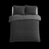 Dekbedovertrek POMPOM 240 Antraciet
