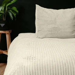 Dekbedovertrek RIBBE 140 Beige