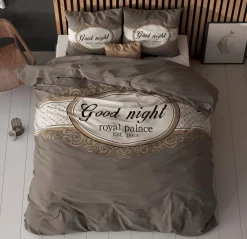 Dekbedovertrek ROYAL PALACE 240 Taupe