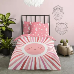 Dekbedovertrek SUNNY 140x220 Roze
