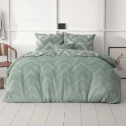 Dekbedovertrek WAVEY 240 Groen