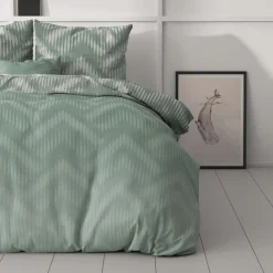 Dekbedovertrek WAVEY 240 Groen