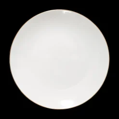 Dessertbord CENIA Pors. Wit/Goud