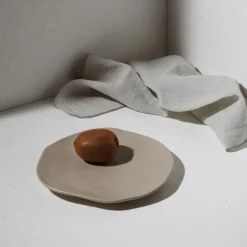 Dessertbord FEDRA Ø27 Beige