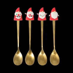 Dessertvorkjes/lepels FREDLI Metaal Goud Ass.