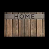 Deurmat HOME Rubber Houtlook