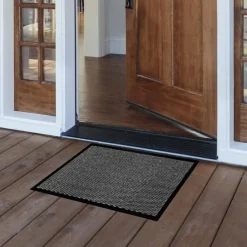 Deurmat JURIA Rechthoek 60 Anti-Stof Grijs