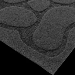 Deurmat STONES 75 PVC Grijs