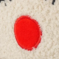 Deurstop ELEAHA Hoofd Poly Boucle Beige