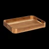 Dienblad ACZARA Rechth. Acacia Bruin