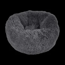 Dierenkussen WOEZEL Rnd S Dk.Grijs