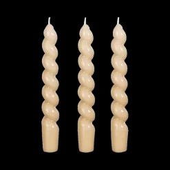 Dinerkaars TWISLY S/3 Glanzend Crème