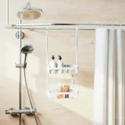 Doucherek FLEX Dubbel Wit