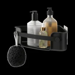 Doucherek FLEX GEL-LOCK Hoek Zwart