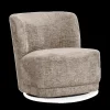 Draaifauteuil AMALIA Zand Velvet