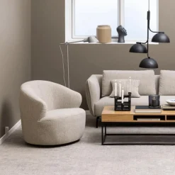 Draaifauteuil HARALD Monza Beige