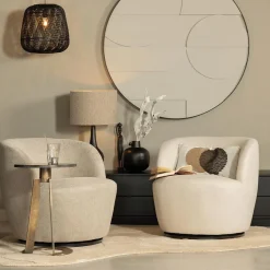 Draaifauteuil PIXIE Zand