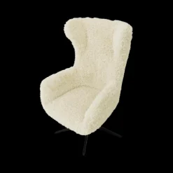 Draaifauteuil SEBASTIAN Doodle Cream