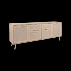 Dressoir EIVISSA Sonoma Eik/Riet B180