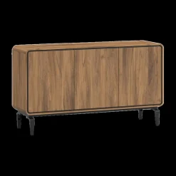 Dressoir NESTOR Walnoot/Zwart B163