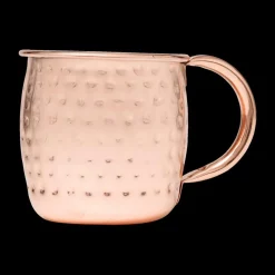 Drinkbeker MOSCOW S/2 Gehamerd Koper