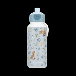 Drinkfles FOREST FRIENDS Pop-up 400ml Blauw