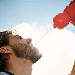 Drinkfles SQUEEZE 600ml Peach Orange