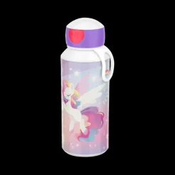 Drinkfles UNICORN GLOW Pop-up 400ml Roze