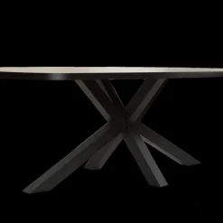 Eettafel ARTEGO Ovaal 200x100 Sterpoot Scarlet Oak