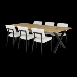 Eettafel BRISTOL 1 Natural Oil 280x100