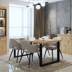 Eettafel CASTELLO Lichte Eik 180x98