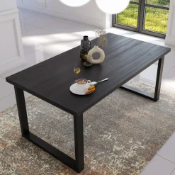 Eettafel CASTELLO Zwarte Eik 180x98