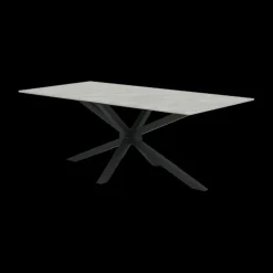 Eettafel CHAVEZ 200x100 Keramiek Grijs