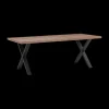 Eettafel DELPHINE Rechthoekig 220x95 X-Poot