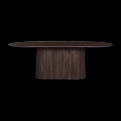 Eettafel DOMINGO Mango Donkerbruin 230x110