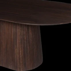 Eettafel DOMINGO Mango Donkerbruin 230x110