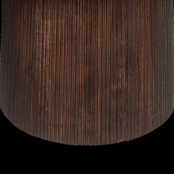 Eettafel DOMINGO Mango Donkerbruin Ø130