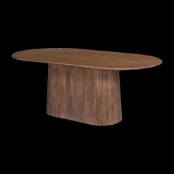 Eettafel DOMINGO Mango Lichtbruin 200x100