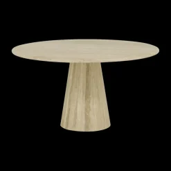 Eettafel ECHO Ø140 Travertin