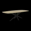 Eettafel ENCANTO Deens Ovaal 250x128 Blond Oak