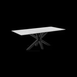 Eettafel FERRIS Keramiek Wit 200x100