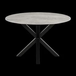 Eettafel FERRIS Keramiek Grijs Ø119